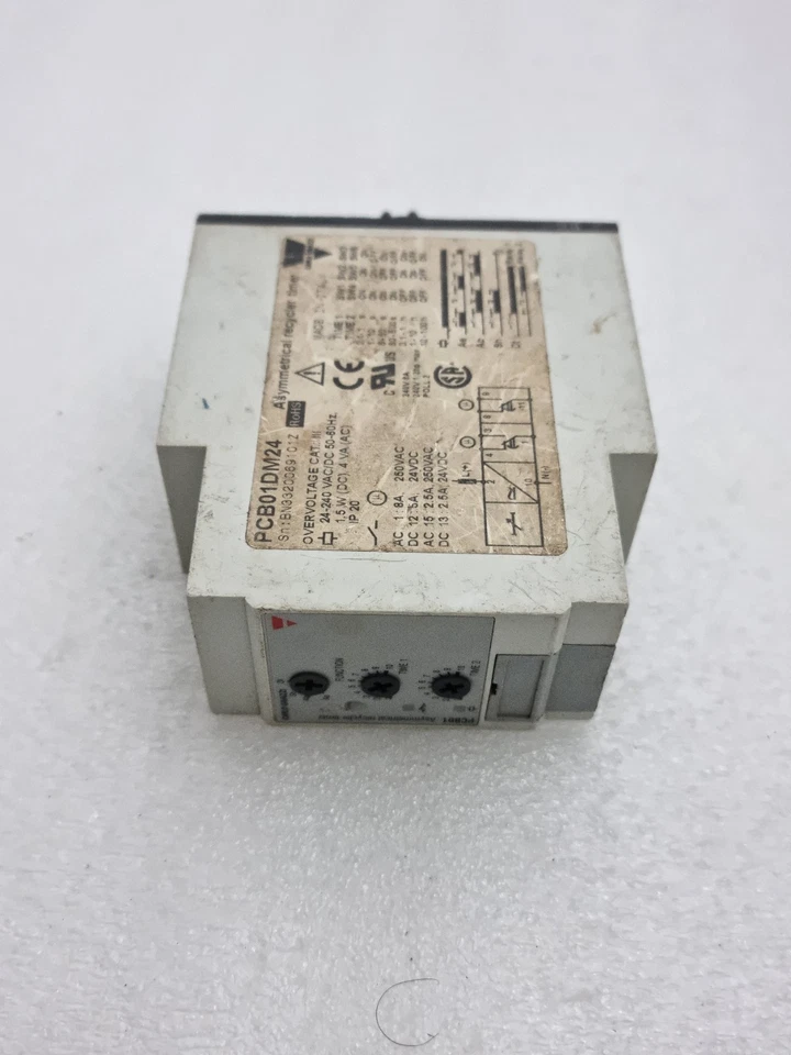 Carlo Gavazzi PCB01DM24 Asymmetrical Recycler Timer 24-240 VAC/DC Made In Italy